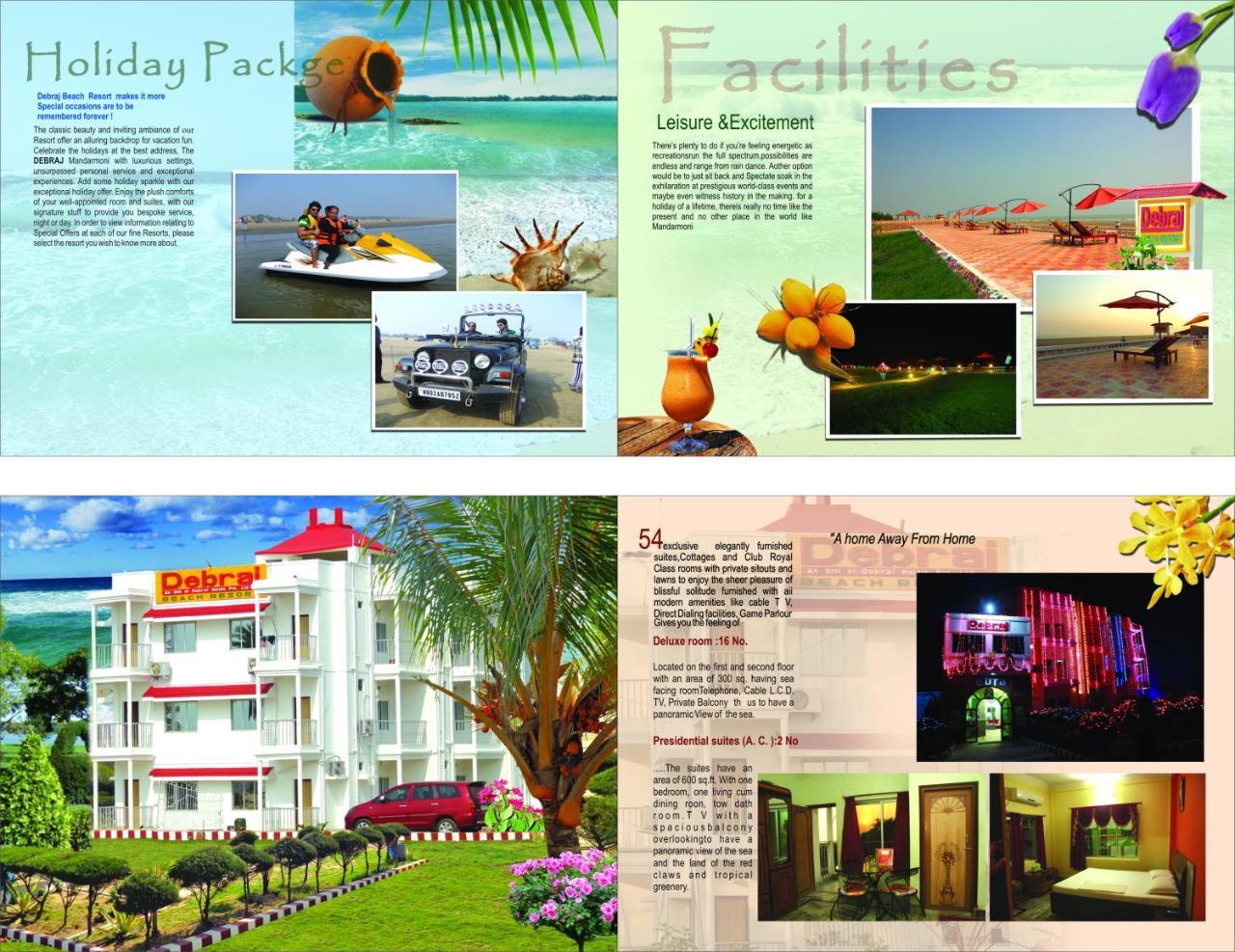Debraj Beach Resort マンダーマニ エクステリア 写真